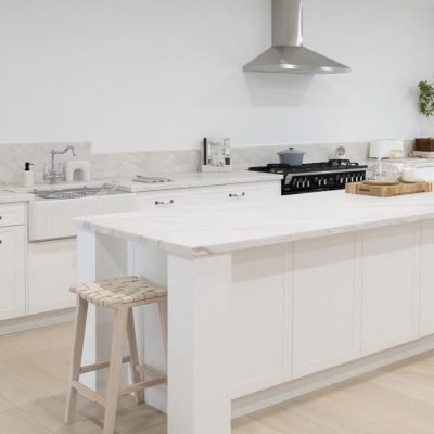 Elba White Marble slabs Sydney, Kitchen Benchtops