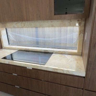 White Agate Onyx Slabs in Sydney, Kitchen Benchtops & Splashbacks